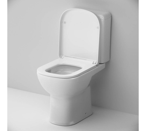 Унитаз-компакт AM.PM Sunny AquaSpin с сиденьем микролифт C85C8601SC