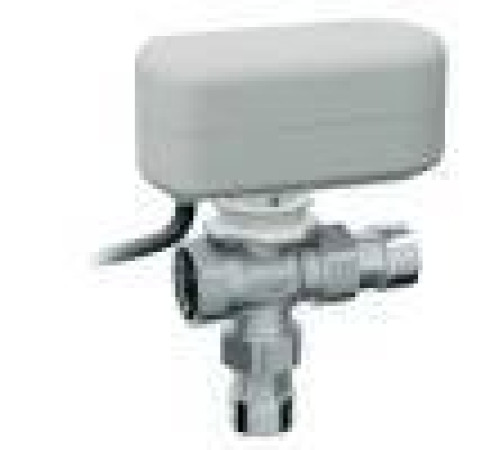 Кран шаровой трехходовой FAR 3/4 ВР-американка с приводом 220 В 40 сек 3070 82 34