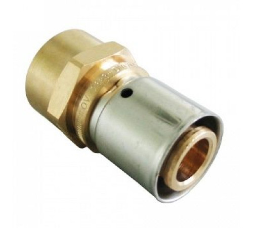 Прессовое соединение Oventrop Cofit P 40х3.5 мм x 1 1/4 ВР латунь 1512252