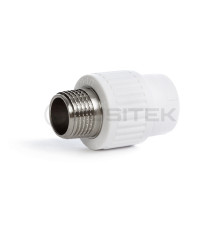 Муфта комбинированная шестигранная Fusitek PP-R НР 32х1 FT04308