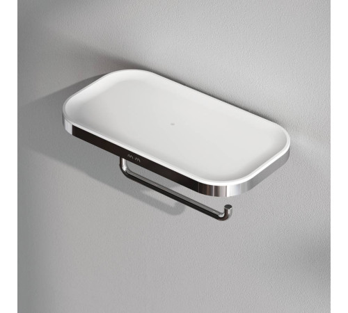 Держатель для туалетной бумаги с полкой AM.PM Func хром A8F341400