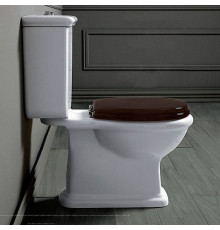 Унитаз-моноблок Simas Lante 70.5х36.5 см горизонтальный выпуск бачок с кнопкой хром белый LA08bi/LA09bi/D25cr