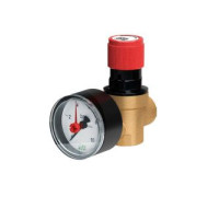 Клапан предохранительный FAR 1/2 ВР с манометром 7 бар FA 2010 121270
