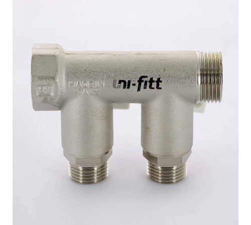 Коллектор с шаровыми кранами Uni-Fitt 3/4х1/2 2 выхода 40 мм 420N3220