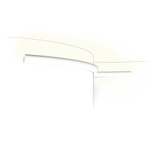 Карниз для скрытого освещения Orac Decor CX188F гибкий