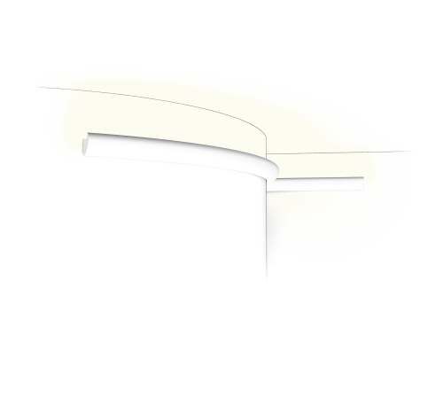 Карниз для скрытого освещения Orac Decor CX188F гибкий