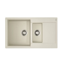 Кухонная мойка Omoikiri Daisen 86-2-PA Artgranit 86x51 см пастила 4993473