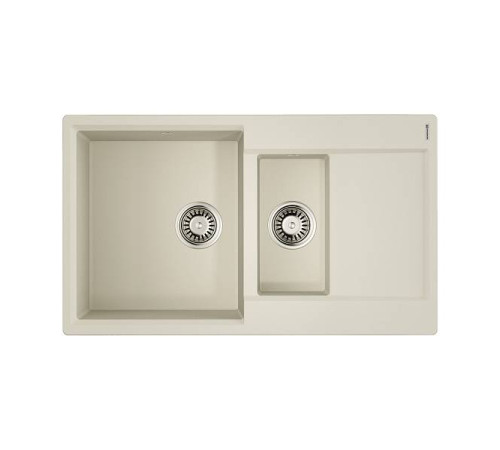 Кухонная мойка Omoikiri Daisen 86-2-PA Artgranit 86x51 см пастила 4993473