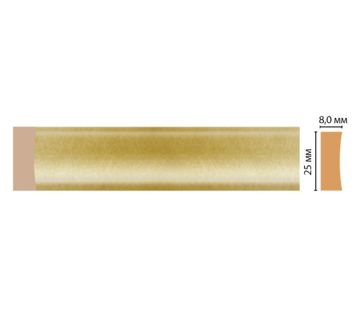 Молдинг DECOMASTER D046-374 ДМ 25х8х2400 мм D046-374 ДМ