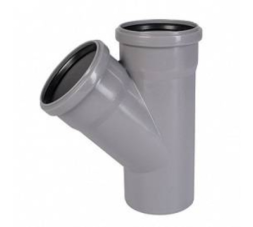 Тройник канализационный Ostendorf HTEA 45° 110/50 мм PP 115220