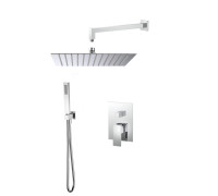 Душевой комплект Aquanet Savona со смесителем хром AQM8410CR