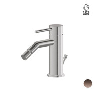 Смеситель для биде Newform X-STEEL 316 с донным клапаном излив 134 мм цвет PVD Brushed copper bronze 69623X.59.067