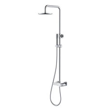 Душевая стойка с верхним душем Boheme Stick 30х57х112,5 см хром 128-CRCR.2