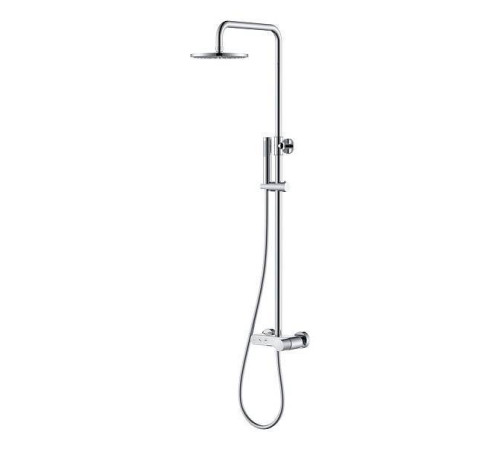 Душевая стойка с верхним душем Boheme Stick 30х57х112,5 см хром 128-CRCR.2