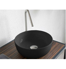 Раковина накладная Scarabeo Glam 330х330х125 мм Ardesia 180849BK