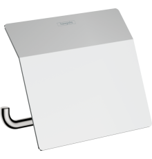 Держатель туалетной бумаги с крышкой Hansgrohe AddStoris хром 41753000