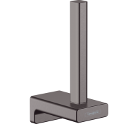 Держатель запасного рулона туалетной бумаги Hansgrohe AddStoris черный хром 41756340