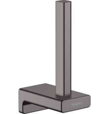 Держатель запасного рулона туалетной бумаги Hansgrohe AddStoris черный хром 41756340