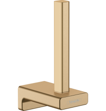 Держатель запасного рулона туалетной бумаги Hansgrohe AddStoris шлифованная бронза 41756140