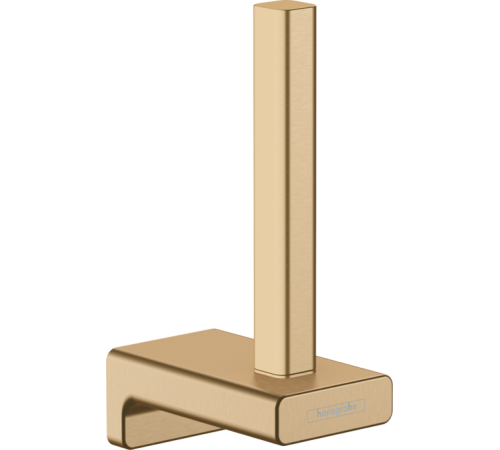 Держатель запасного рулона туалетной бумаги Hansgrohe AddStoris шлифованная бронза 41756140