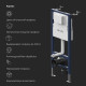 Инсталляция для подвесного унитаза AM.PM PrimeFit S с механической клавишей I012709.0238