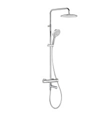 Душевая система Kludi FRESHLINE с термостатом и изливом хром 6708305-00