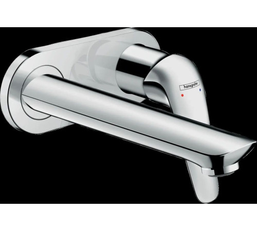 Смеситель для раковины hansgrohe Novus настенный комплект 71127000/13622180