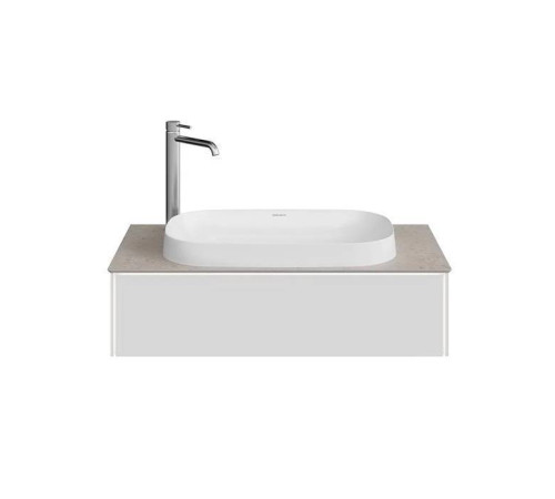 Тумба под раковину подвесная Kerama Marazzi Magica 88.4х48.5х22 см 1 ящик утренний серый матовый MA.90.1/MGR.M