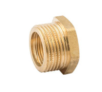 Футорка Metalit 1 1/2 x 1 1/4 НВ латунь EBF19114112