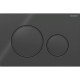 Клавиша смыва Geberit Sigma20 для двойного смыва круглая черный матовый 115.882.DW.1