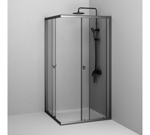 Душевое ограждение AM.PM Sunny 100x100 см без поддона W87G-403-100100-BT