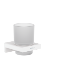 Стакан для зубных щеток Hansgrohe AddStoris белый матовый 41749700