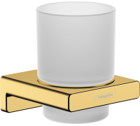 Стакан для зубных щеток Hansgrohe AddStoris золото 41749990