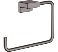 Кольцо для полотенца Hansgrohe AddStoris черный хром 41754340