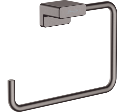 Кольцо для полотенца Hansgrohe AddStoris черный хром 41754340