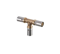 Тройник прессовый Oventrop Cofit P 16х16х16 мм бронза 1513043