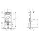 Инсталляция для унитаза Geberit Duofix Delta 112 см с креплением и клавишей Delta20 458.163.21.2