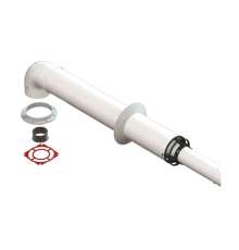 Горизонтальный коаксиальный дымоход Viessmann 80/125 мм 7006721458