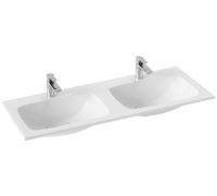 Раковина двойная AQUATON Malaga Duet 1220х450х180 мм Mal.12.04.D