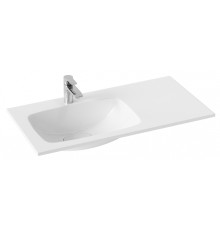 Раковина AQUATON Malaga 918х450х180 мм левая литьевой мрамор Mal.09.04.D-L