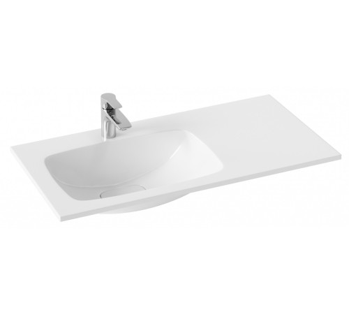 Раковина AQUATON Malaga 918х450х180 мм левая литьевой мрамор Mal.09.04.D-L