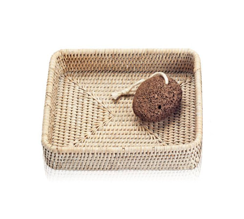 Лоток универсальный Decor Walther Basket Tab1 18х22 см ротанг светлый 0931991