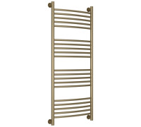 Полотенцесушитель водяной Сунержа Богема+ выгнутая 550x1262 мм золотой шёлк матовый 32-0221-1250