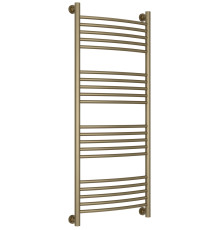 Полотенцесушитель водяной Сунержа Богема+ выгнутая 550x1262 мм золотой шёлк матовый 32-0221-1250