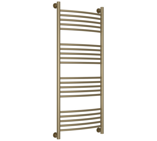 Полотенцесушитель водяной Сунержа Богема+ выгнутая 550x1262 мм золотой шёлк матовый 32-0221-1250