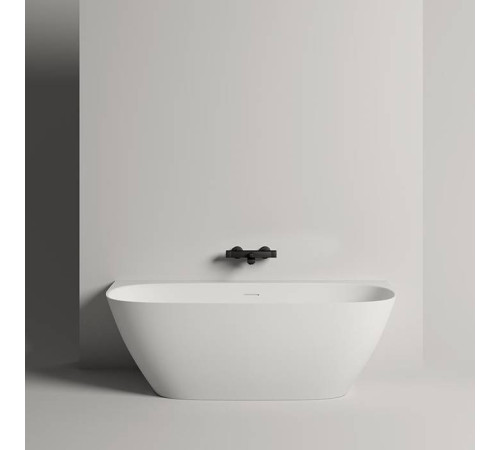 Ванна пристенная Salini Sofia Wall 180 180х85х61 см S-Stone белый матовый 102523M