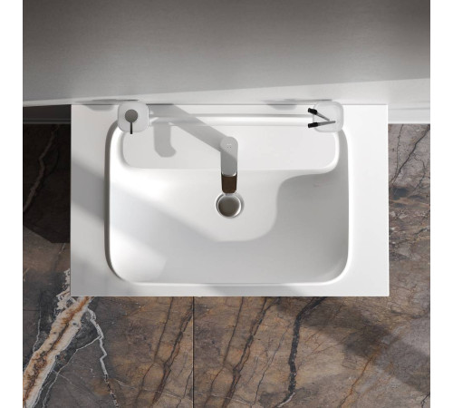 База под раковину AM.PM Func 80 см 2 ящика белый матовый M8FFUX0802WM