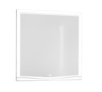Зеркало Laparet Bianca 80x80 см белое с подсветкой и антизапотеванием BiaL.02.48/W