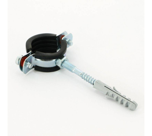 Хомут с резиновым уплотнителем, шпилькой и дюбелем Uni-Fitt 1 дюйм (32-37 мм) 850U4800