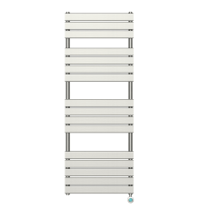 Полотенцесушитель электрический Primoclima PANEL 1600х500 мм 16 трубок 800 Вт Никель матовый PC PANEL 800 BN